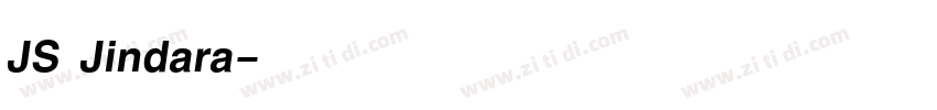 JS Jindara字体转换